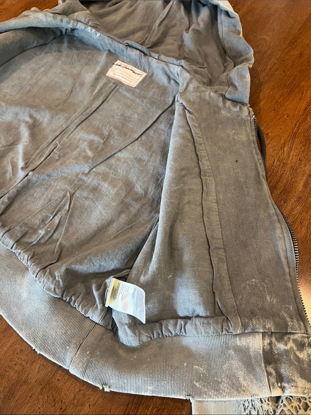 We The Free Mazzie Denim Bomber Jacket - Picture 12 of 16